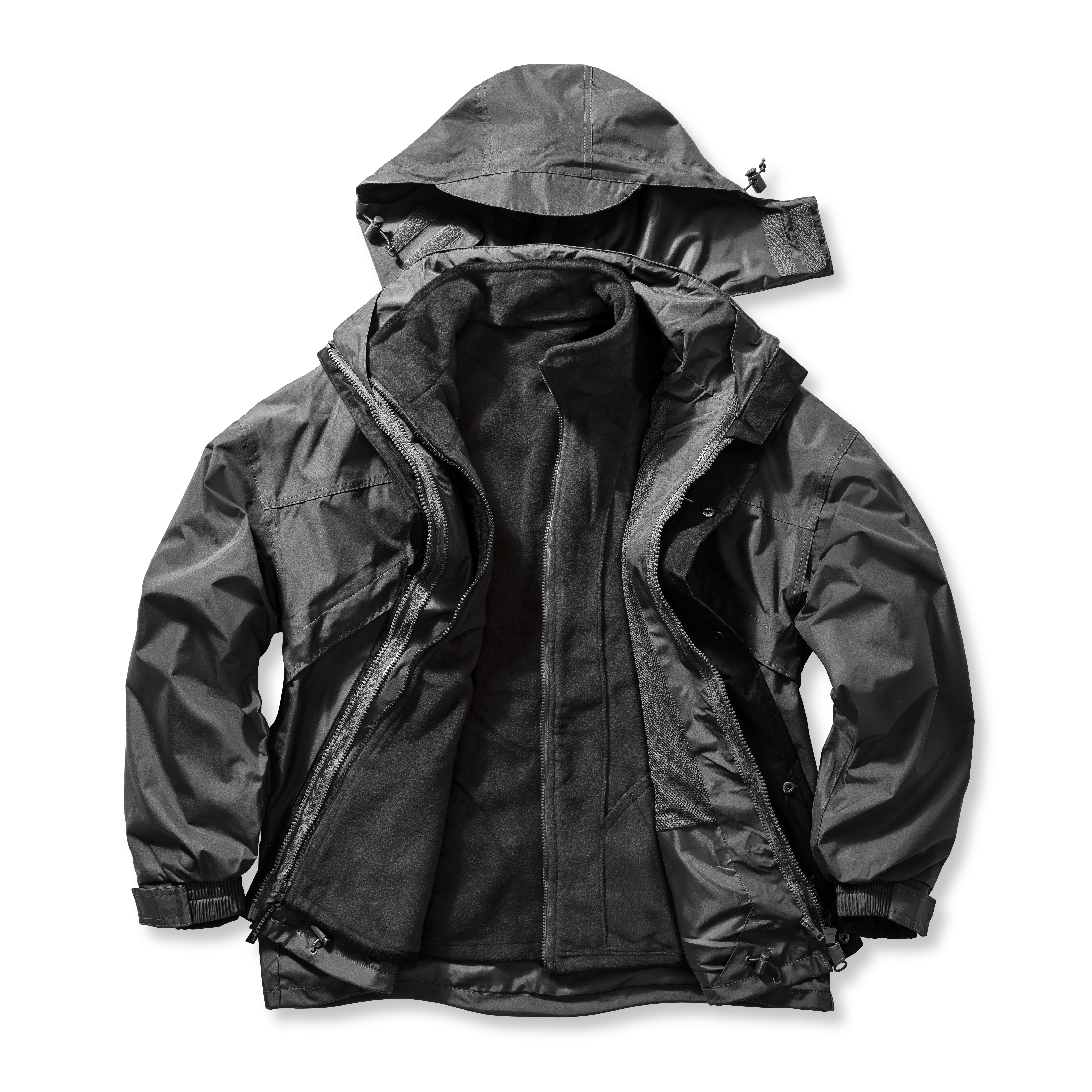 3-IN-1 ZIP AND CLIP JACKET
