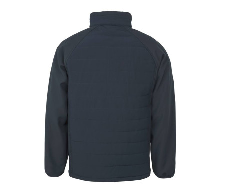 BLACK COMPASS PADDED SOFTSHELL JACKET