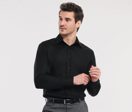 MEN'S LONG SLEEVE TAILORED ULTIMATE NON-IRON SHIRT