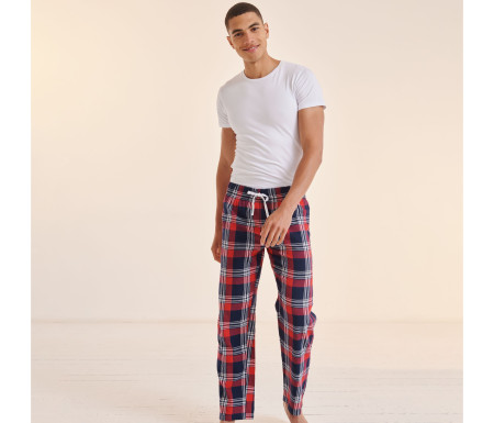 MEN'S TARTAN LOUNGE TROUSERS