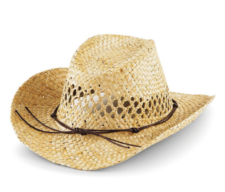 STRAW COWBOY HAT