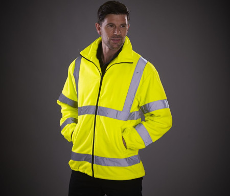 HI-VIS HEAVYWEIGHT FLEECE JACKET