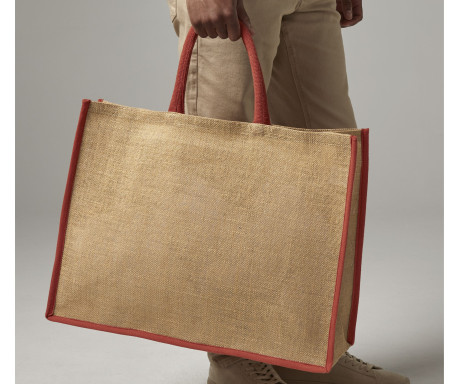NATURAL STARCHED JUTE MARKET SHOPPER