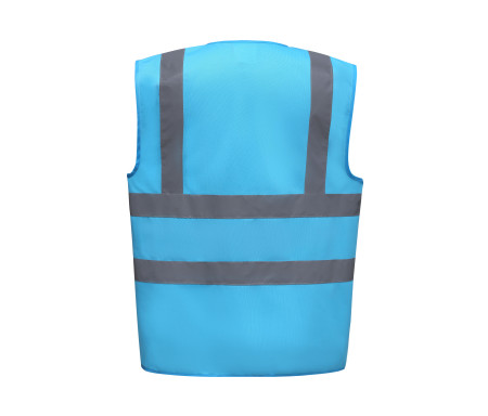 HI-VIS 2-BAND AND BRACES WAISTCOAT