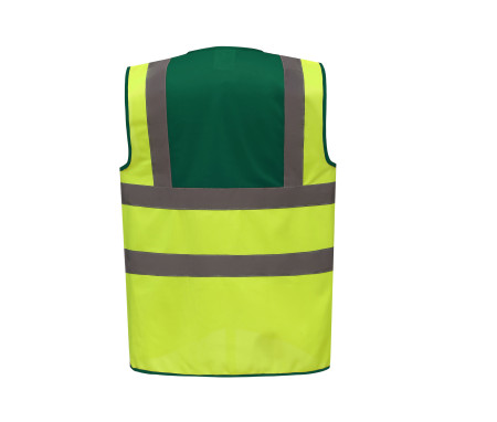 HI-VIS 2-BAND AND BRACES WAISTCOAT