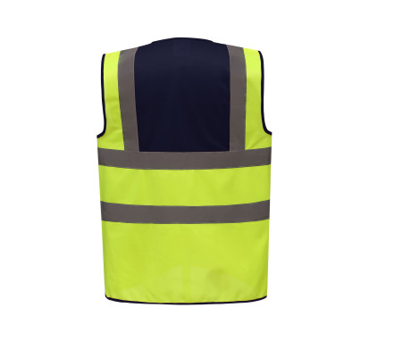HI-VIS 2-BAND AND BRACES WAISTCOAT