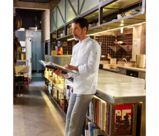 VESTE DE CUISINIER MANCHES LONGUES