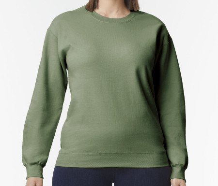SOFTSTYLE MIDWEIGHT FLEECE ADULT CREWNECK