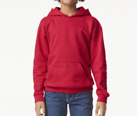 SOFTSTYLE® MIDWEIGHT FLEECE YOUTH HOODIE