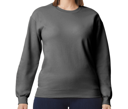 SOFTSTYLE MIDWEIGHT FLEECE ADULT CREWNECK
