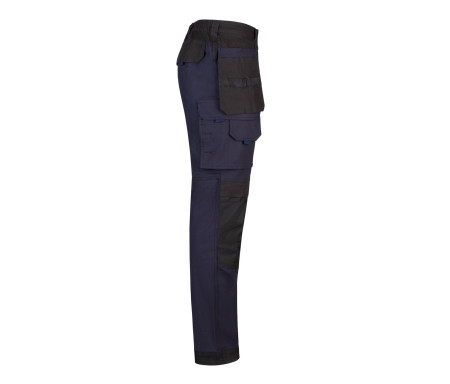 PANTALON BICOLORE CANVAS STRETCH