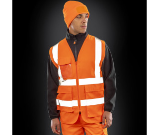 HEAVY DUTY POLYCOTTON SECURITY VEST