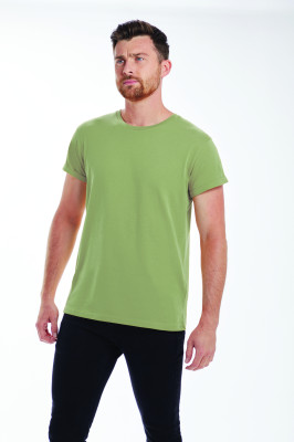 MEN'S ROLL SLEEVE T