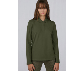 B&C MY POLO 180 LSL/WOMEN