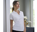WOMEN'S LUXURY STRETCH V-NECK POLO