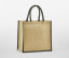 NATURAL STARCHED JUTE MINI GIFT BAG