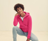 LADIES PREMIUM HOODED SWEAT JACKET