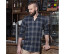 MEN'S CHECKED SHIRT URBAN-STYLE