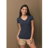 STRETCH-T V-NECK